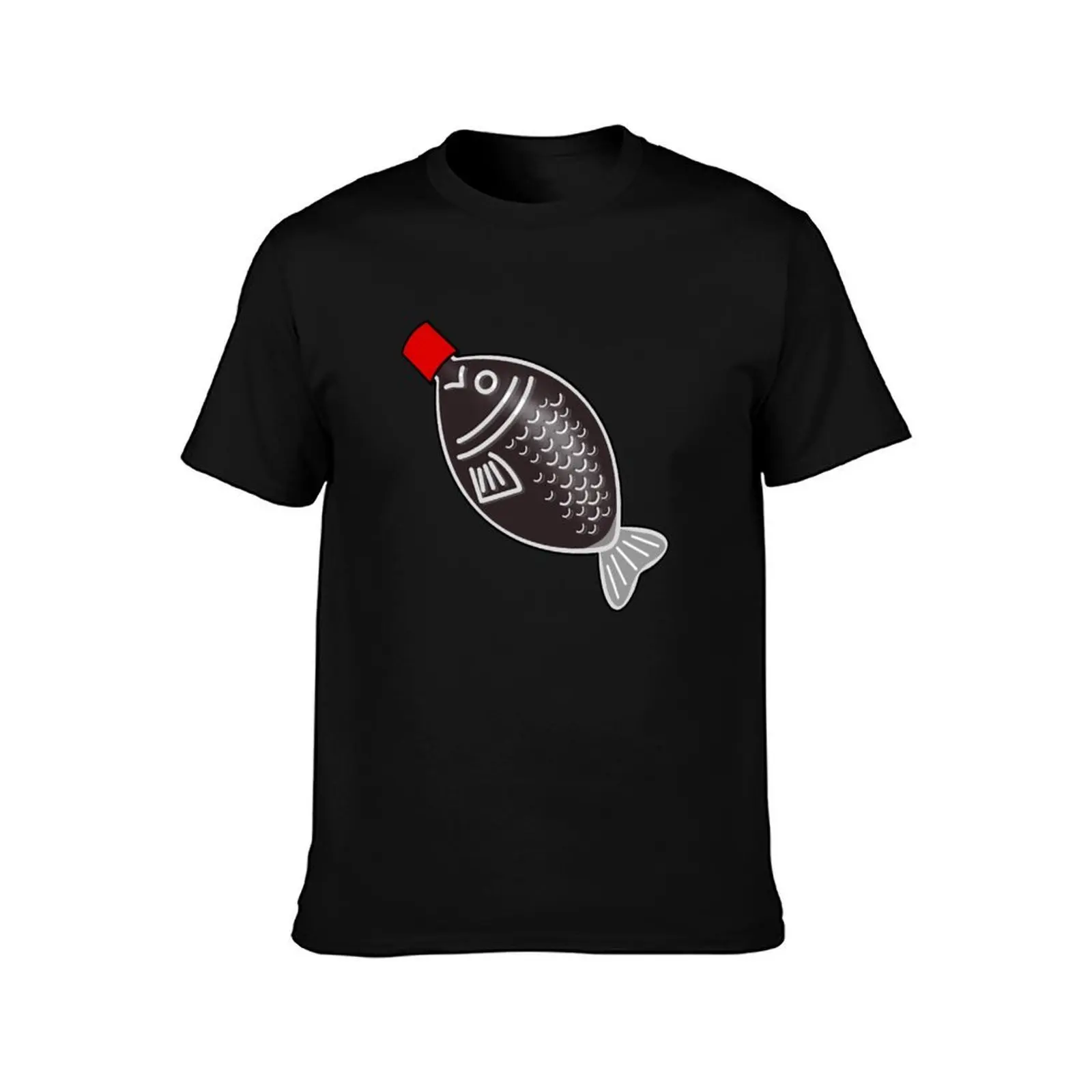 Soy Sauce Fishy T-Shirt Summer Casual Cotton Tee Oversized Streetwear Tops Vintage Graphic Print Loose Fit Short Sleeve