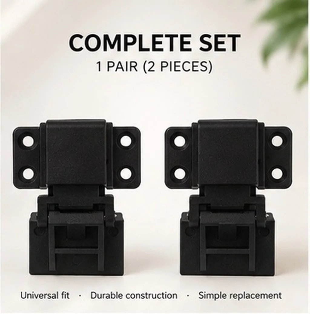 1 Pair Turntable Dust Cover Hinges Plastic Hinge For Vinyl Record Player Turntable Hinge Parts Record Player Hinge Replacement