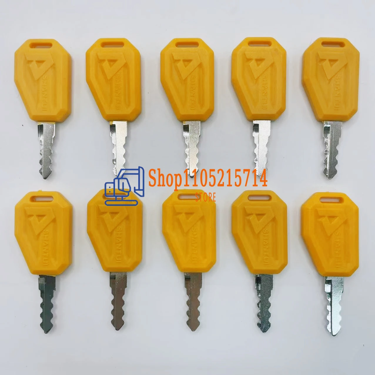 1/5/10PCS Ignition Key for Shantui SD13 SD16  SD17 SD22 SD60 SD75 SD130 SD160 Bulldozer Key Start Ignition Key