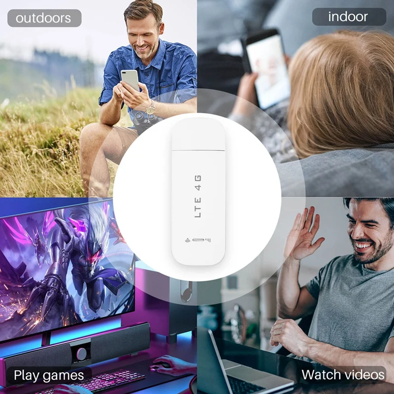 Lte Sim Kaart Data Router USB 3G/4G Wifi Router Draadloze Modem otomatis USB 4G Wifi kartu Sim Stick Mobiele Hotspot/Dongle