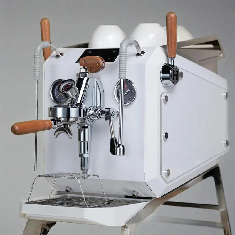 Factory instant cold brew stainls steel home hotel with built-in powder coffee hine