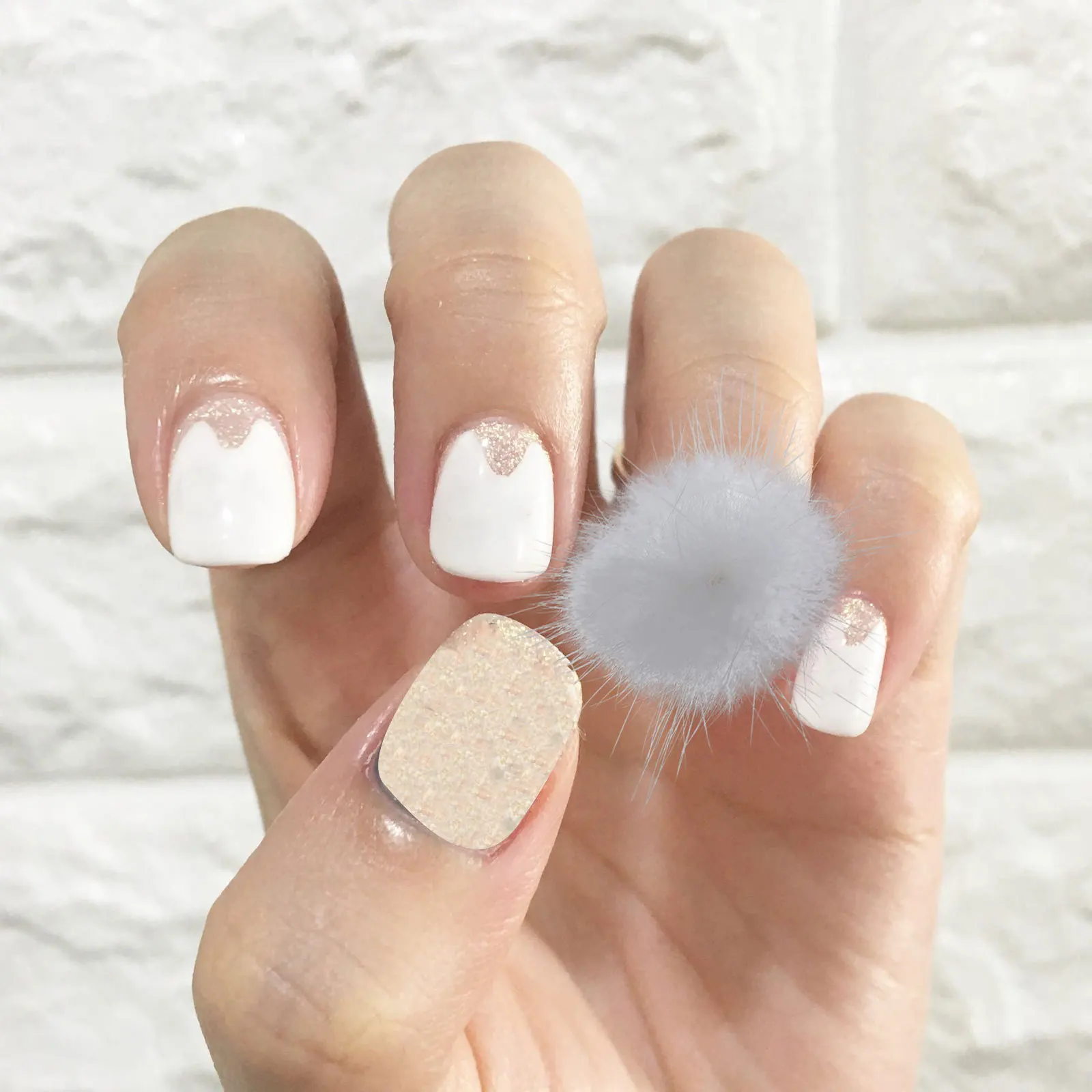 6 szt. Magnetyczne akcesoria do zdobienia paznokci Trwałe dekoracyjne naklejki Unikalny futrzany wygląd Ozdoby do paznokci Naklejki do manicure