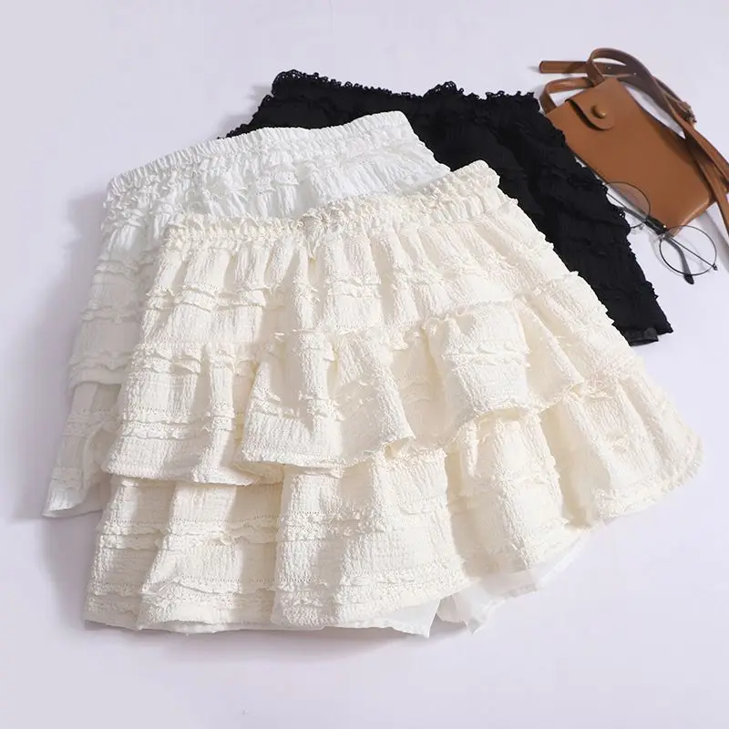 

Low Waist Tennis Skirt with Shorts - Grey Plisse Skirt, Anti Slip, American Sporty Sexy Chic, Y2K Fashion Mini Buttock Skirt