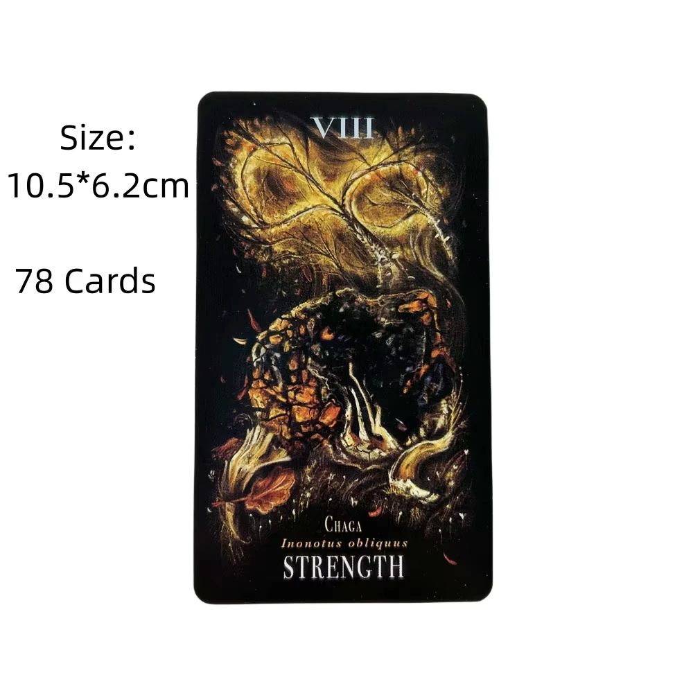 Midnight Magic Tarot Deck Of Mushrooms Cards A 78 Deck Oracle English Visions Divination Edition Borad Playing Games