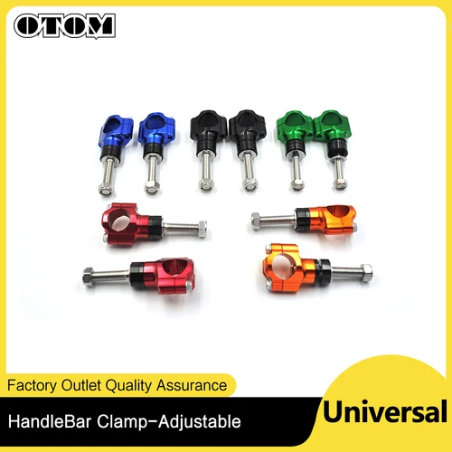 Imagen 1 del producto OTOM-abrazadera de montaje para manillar de motocicleta, accesorio para HONDA KTM KAWASAKI Yamaha Suzuki Dirt Bike Enduro, 1, 1/8 "", 28MM