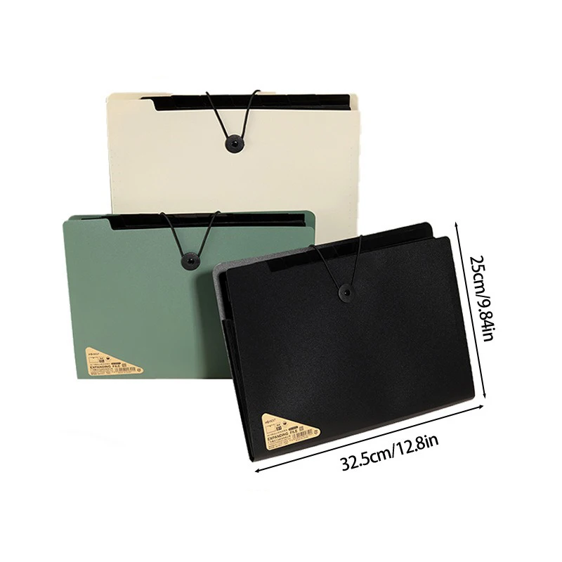 5/8/13 Compartments Advanced Folder Organ Bag Office Storage Materials File Bag Test Paper Organization Magic Tool