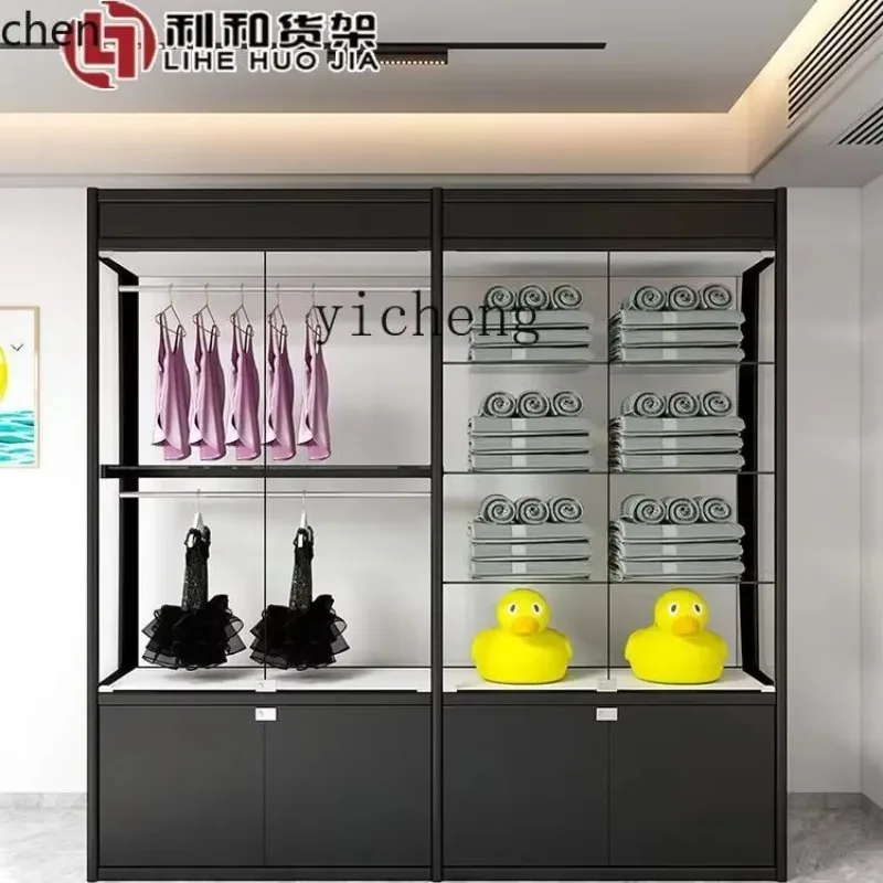 Swimsuit And Swim Trunks Display Cabinet For Swimming Pools, Hotels, Fitness Centers, Glass ShowcaseN8