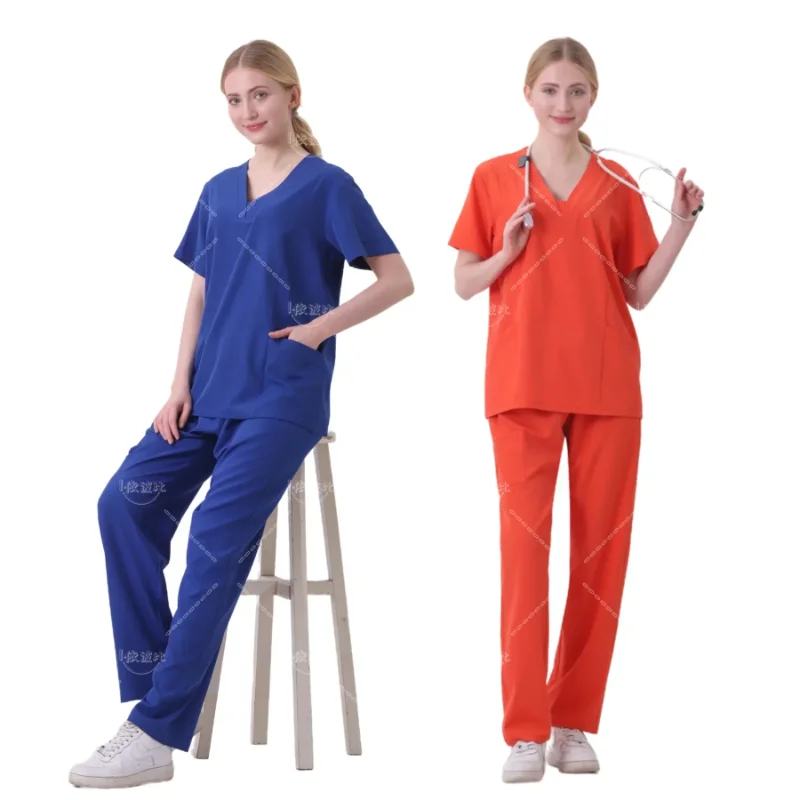 High Quality Scrub Uniform Jogging Pant Pet Grooming Doctor Work Clothes Health Care Medical School Accessories Nursing Workwear