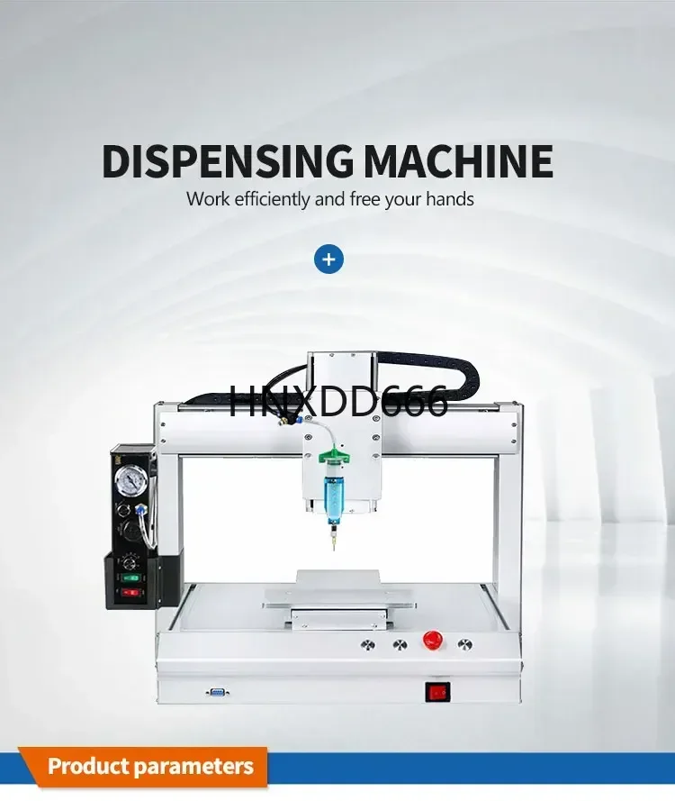 Precision Threaded Adhesive Dispensing Valve Anaerobic Glue and 502 Instant Glue Dispenser Machine