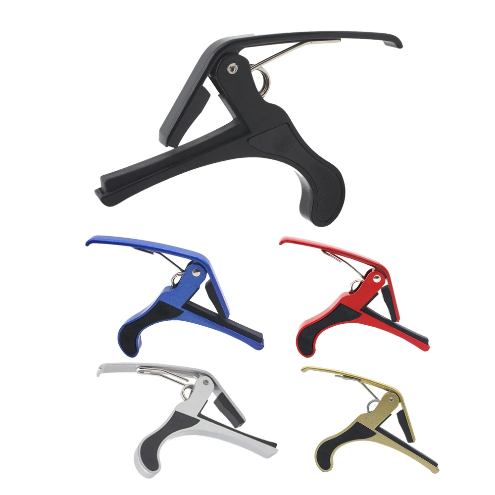 Guitar Capo Portable Big Guitar Capo Tuning Clips Made Of Metal Tuning Tools String Instrument Guitar Parts & Accessories