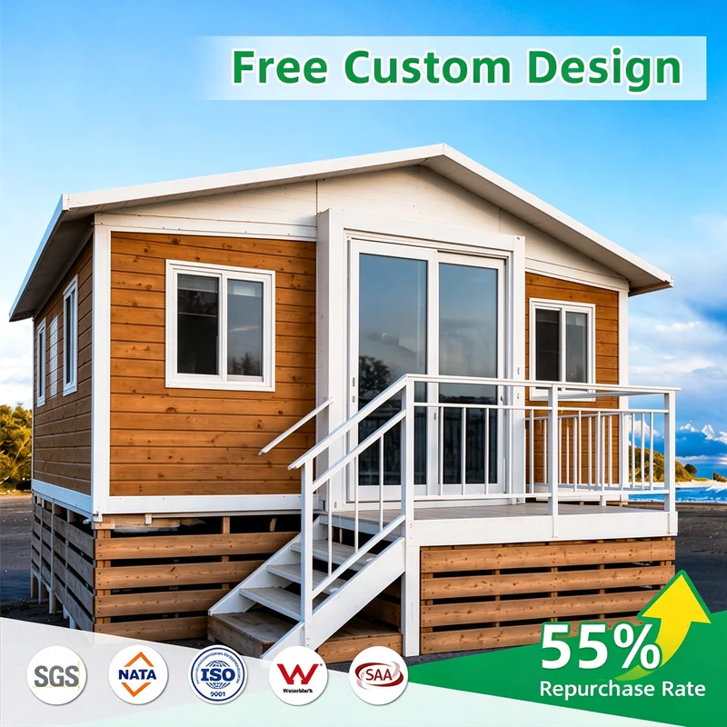 Container House Steel Frame 20ft Expandable Rock Wool Panel Modular Unit for Remote Meteorological Station Rest Room