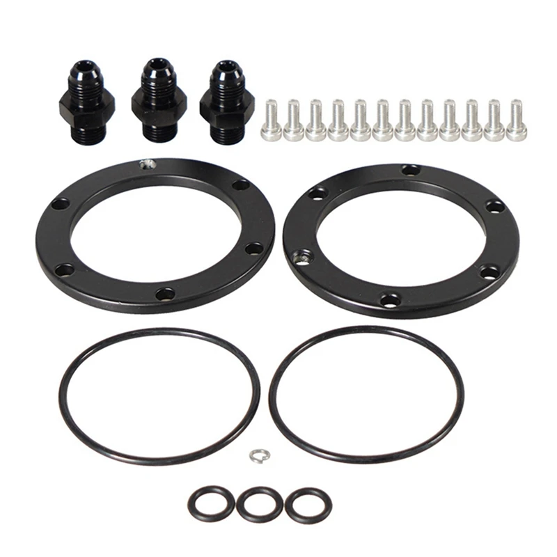 

Universal 3L Fuel Tank Buffer Tank Without 044 Fuel Pump Aluminum