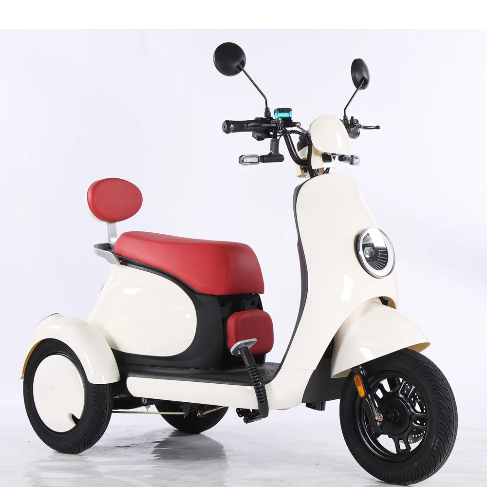 

500W New Design Lead-Acid Battery Electric Trike Two-Seater Open Electric Tricycle 48v Voltage