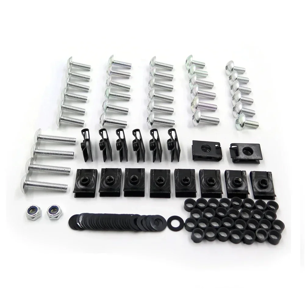 

Motorcycle Bolt Kit Hardware Washers Sportbike Fairing for 2004-2006 Yamaha YZF R1