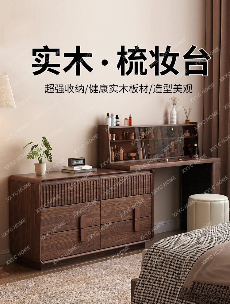Wooden Storage Vanity Table Aesthetic Full Set Europa Luxury Organizer Dresser Makeup Drawers Tavolo Da Trucco Home Furniture