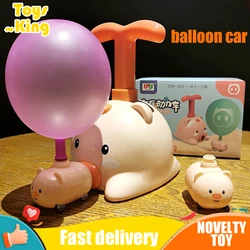 Globo de aire inercial para niños, modelo de coche de juguete, vehículo de potencia de prensa, juguetes educativos para niños, regalo para niños