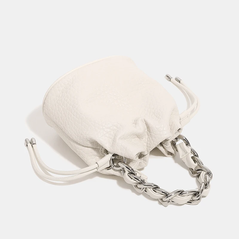 Womens New Wallet And Handbags Luxury Crossbody Bag Fashion Designer Soft PU Leather High Quality Solid Bucket Shoulder Bags Ins