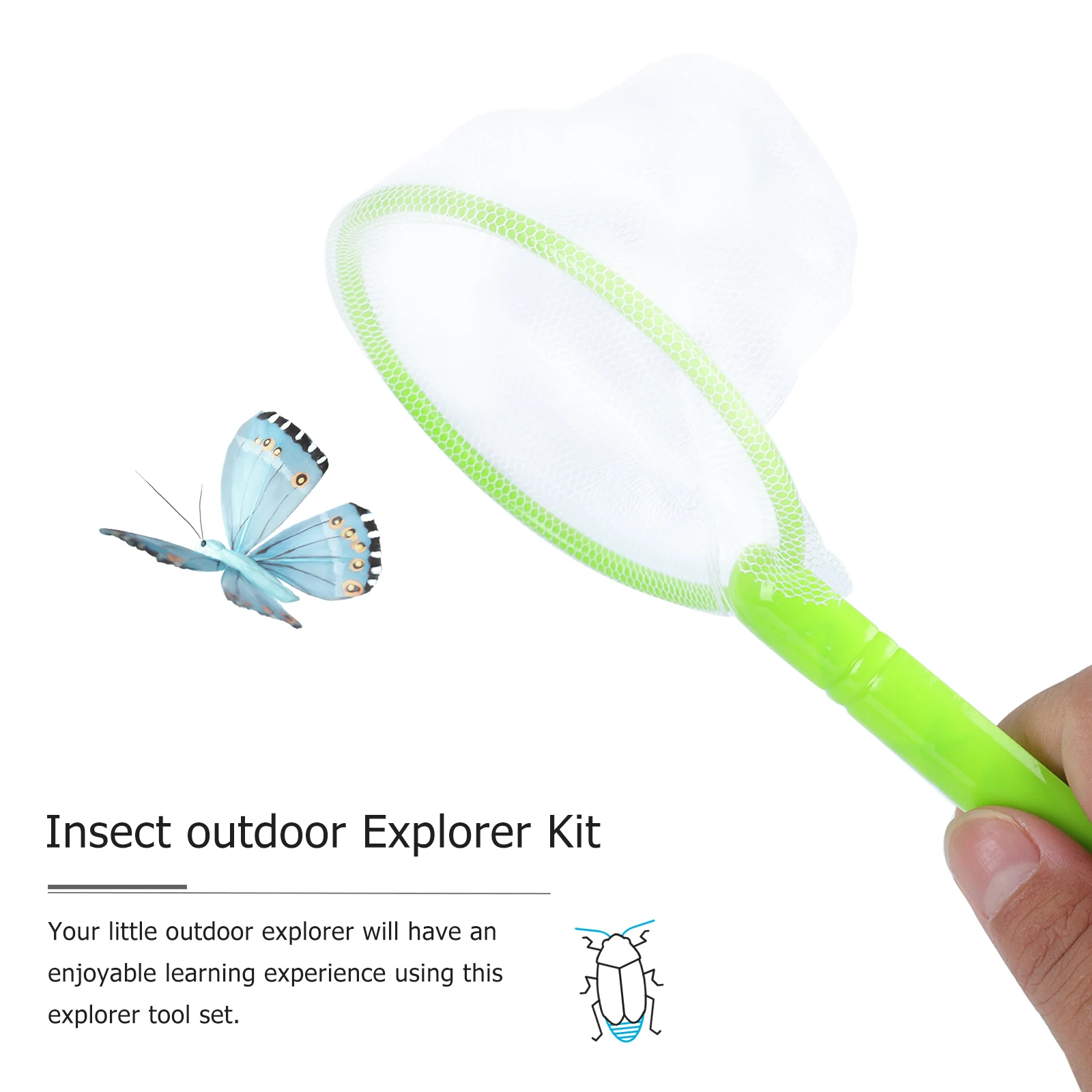 

Observe The Bottle of Tweezers Insect Observation Playset Outdoor Kit for Kids