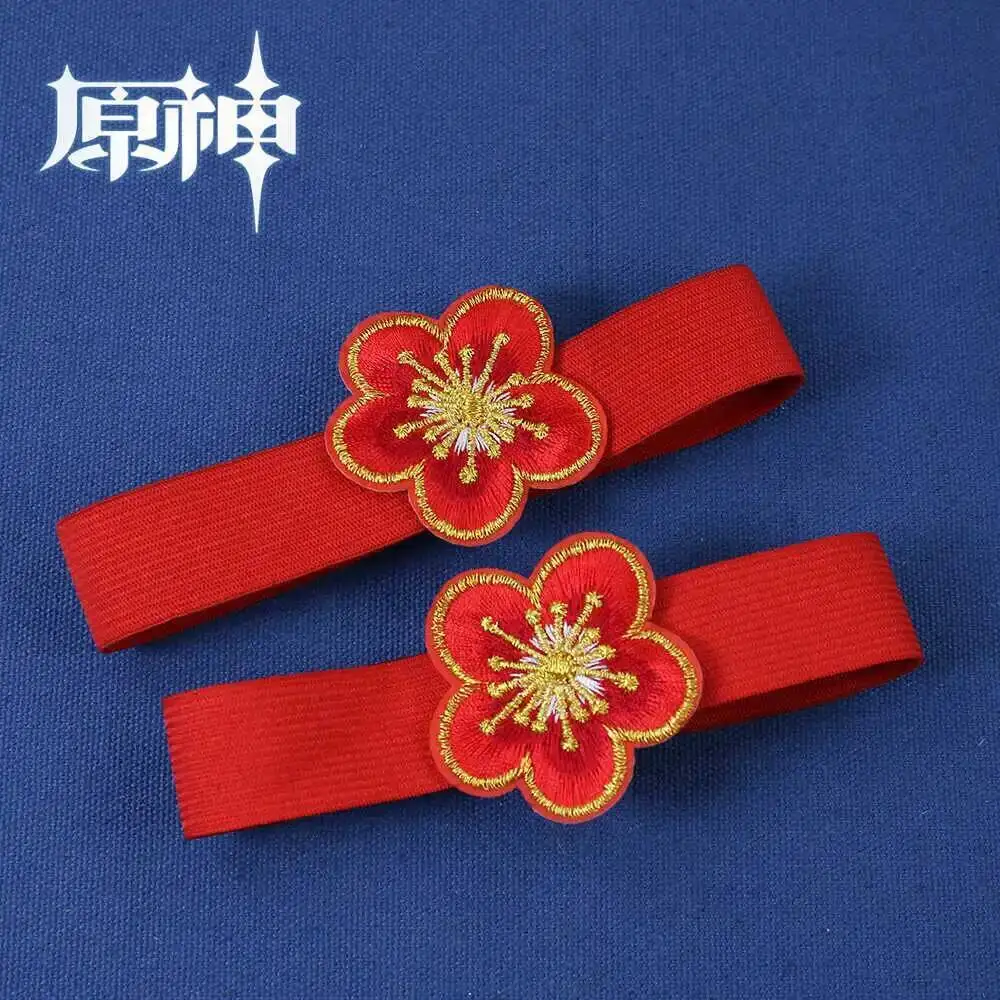 أنيمي لعبة جينشين إمباكت هو تاو أنيمي النساء فوق جوارب طويلة جميلة عيد الميلاد تأثيري جوارب هالوين عيد الميلاد