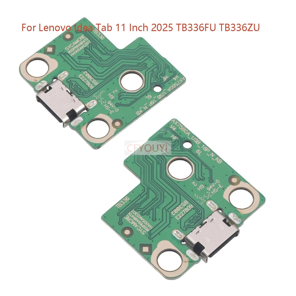 For Lenovo Idea Tab 11 Inch 2025 TB336FU TB336ZU Charging Connector USB Charging Port Connector Board Flex Cable