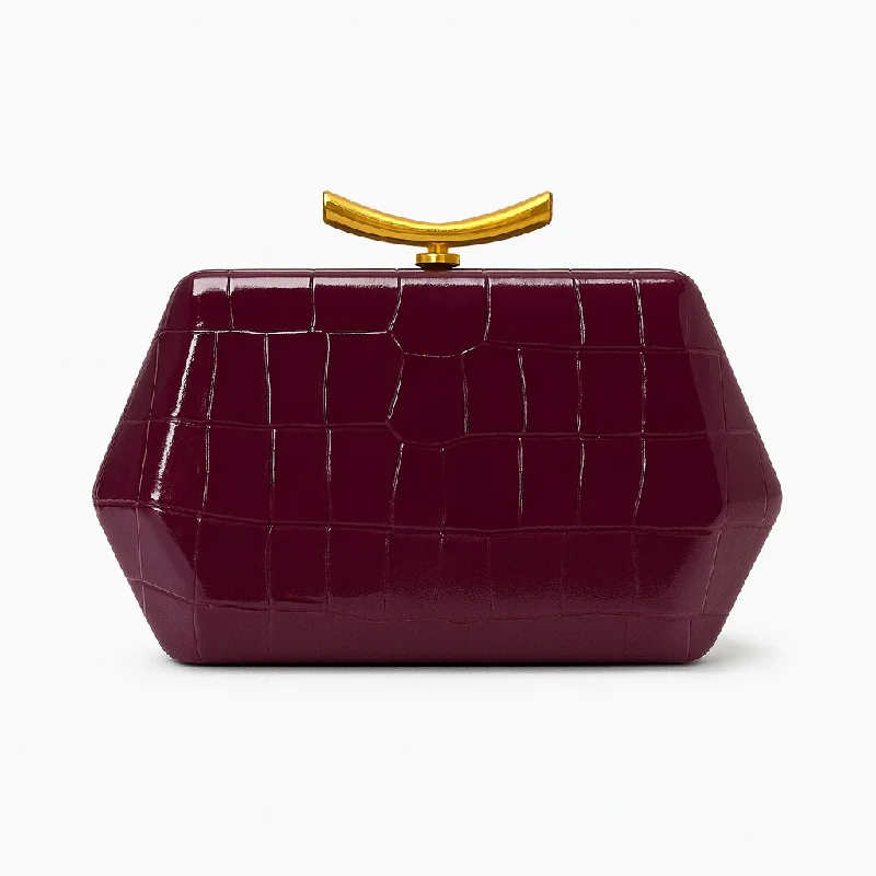 

Shoulder Bag Wedding Special Shape Crocodile Pattern New Fashion Crossbody Evening Clutch Luxury Designer Bags Women's Handbag