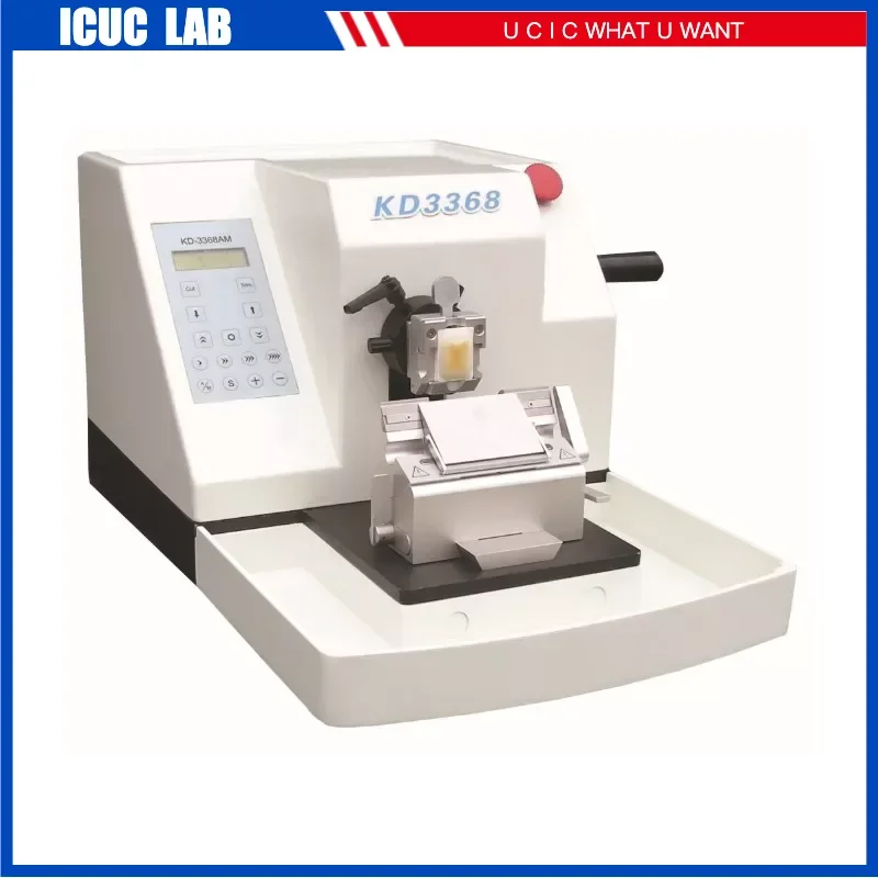 KD-3368AM Laboratory Medical Microtome Machine Fully Automatic Microtome Section Thickness Range 0-100um