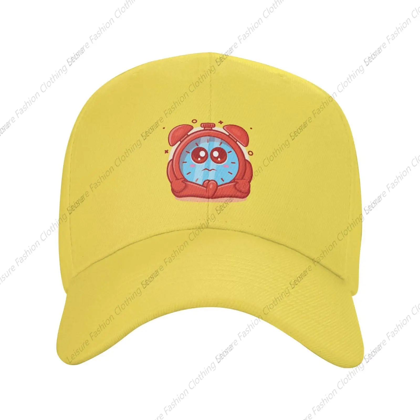 Cute Alarm Clock Baseball Cap Women Men Hat Truck Driver Baseball Caps Adjustable Dad Hats