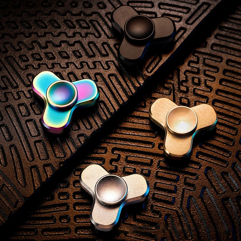 1Pcs Fun Finger Gyro Toys Mini Interfinger Gyro Adult Gyro Spiral Moving Toys Daily Time-killers Stress Relief Toys Small Gift