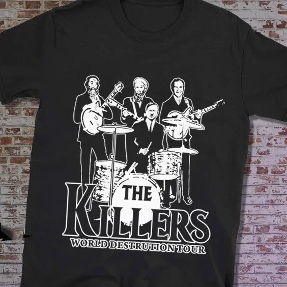 The Killers World Destruction Tour Mens T Shirt