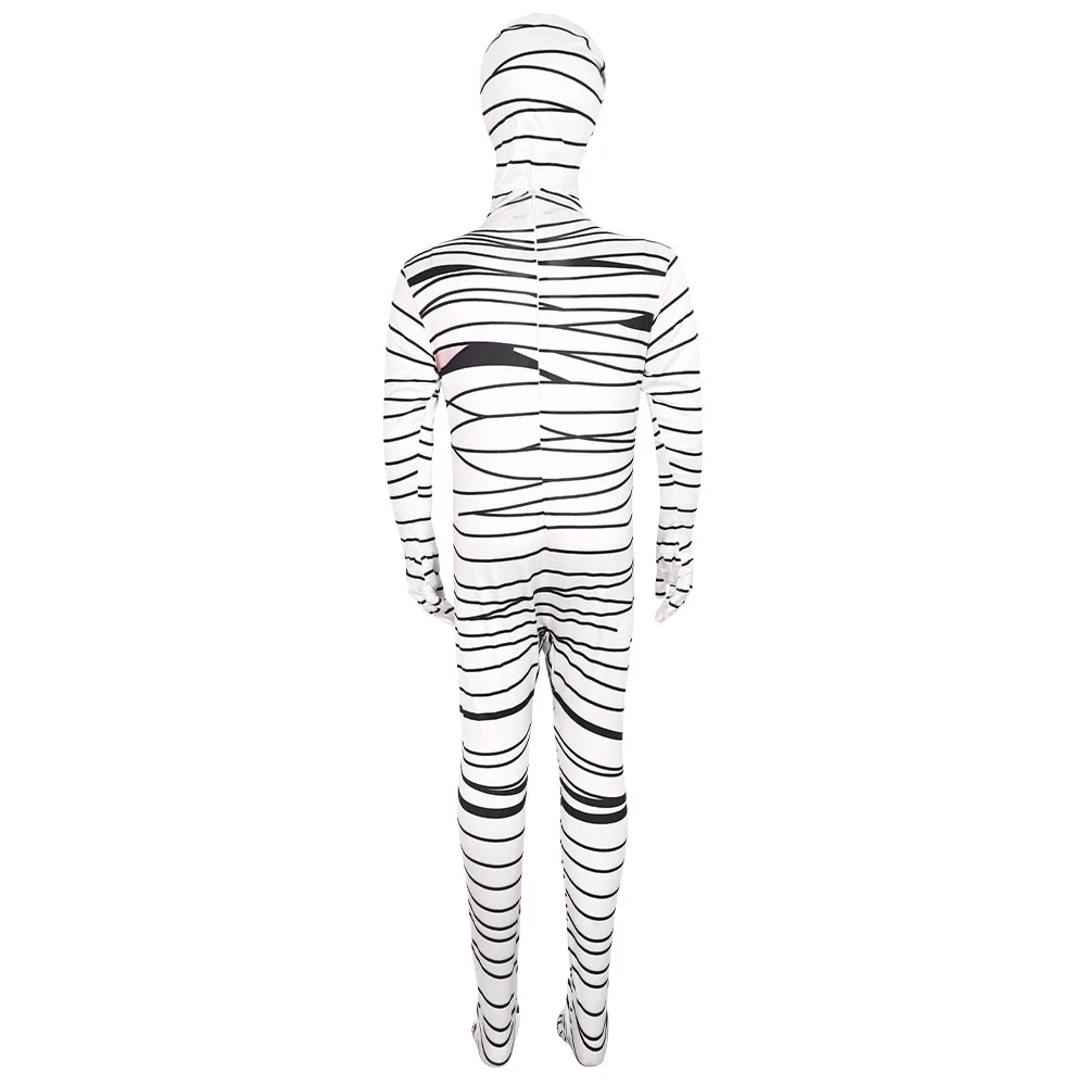 Nuevo disfraz de Halloween para mujer, disfraz ajustado de una pieza con plang de rol de Terror, ropa étnica para escenario, mono ajustado