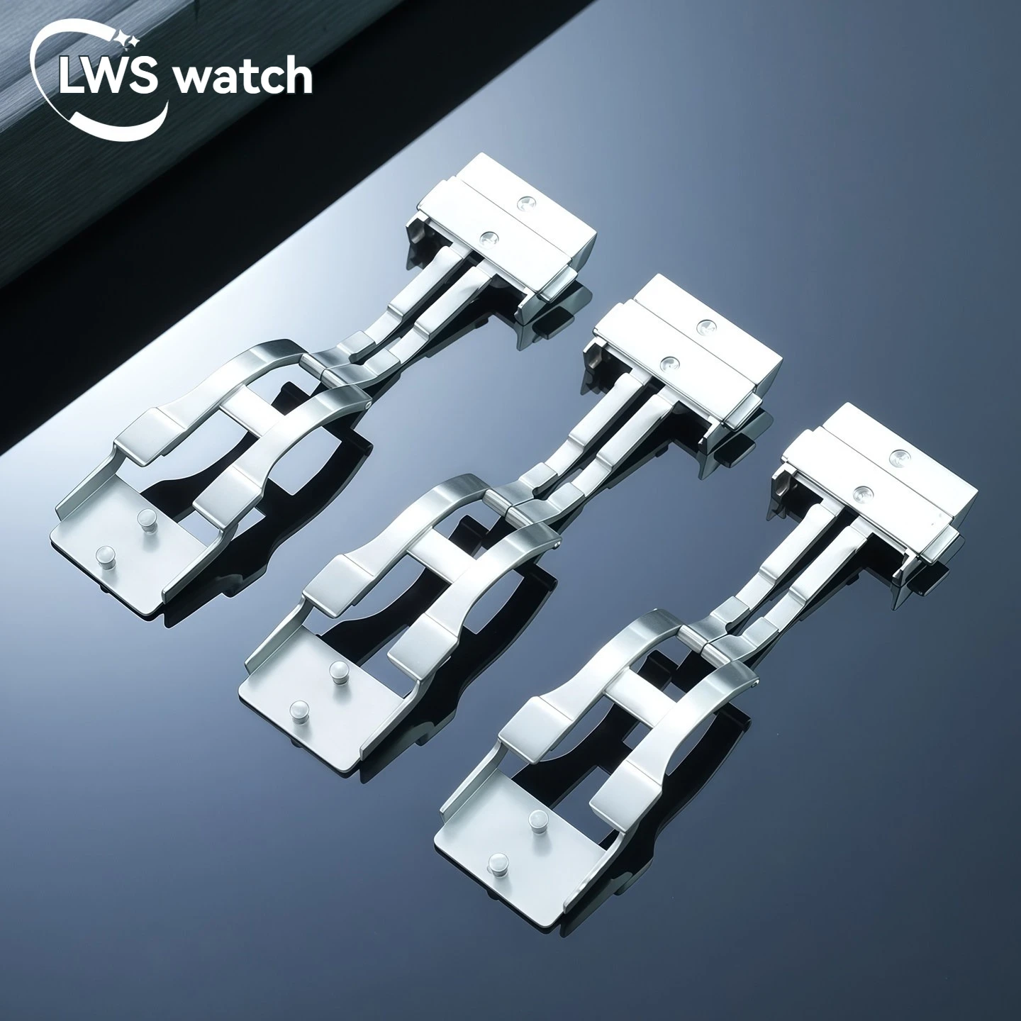 High-quality 18mm solid stainless steel folding clasp for Bell & Ross BR05 BRX5 series men's watch modification