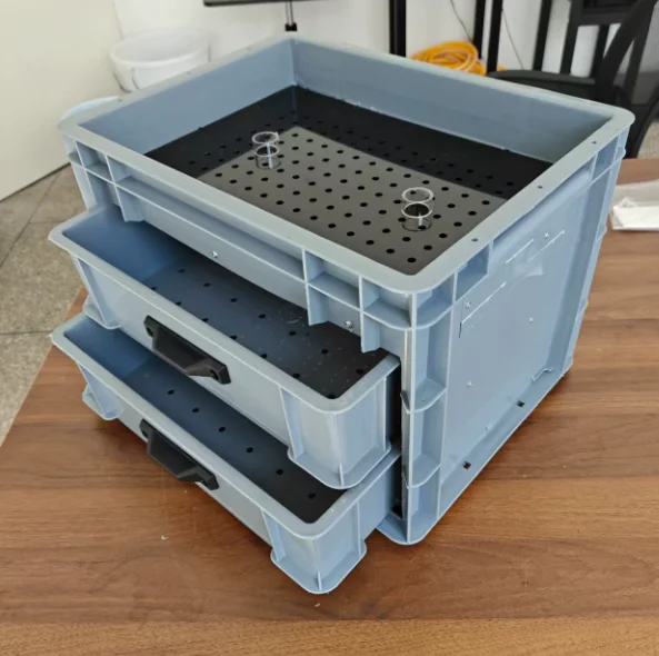 40 * 30 fish tank, double-layer drawer wet and dry separation box, top and bottom filter turnover box