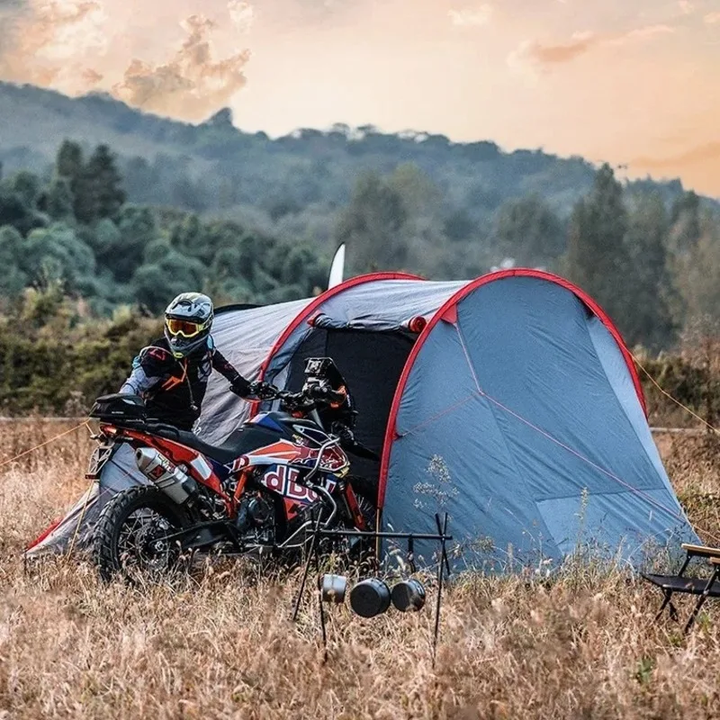 motorcycle camping tent