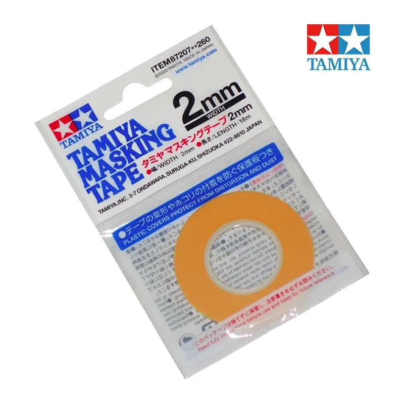 Tamiya Masking Tape 1mm - 2mm - 3mm Refills 3 Rolls 87206-87207-87208 Refills Hand / Craft Tools Accessories