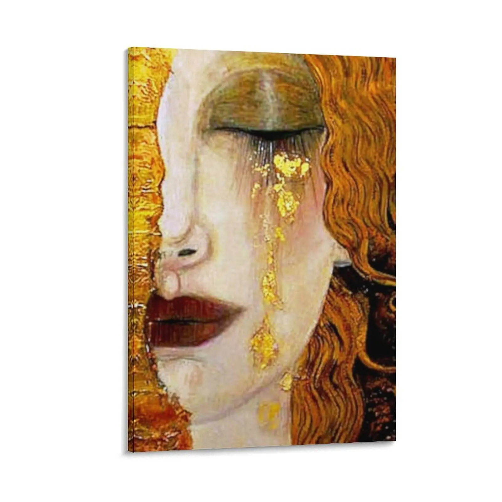 

Freya's Tears by Gustav Klimt (w/signature) Art Nouveau Symbolism Canvas Painting Home decoration Decoration pictures room wall