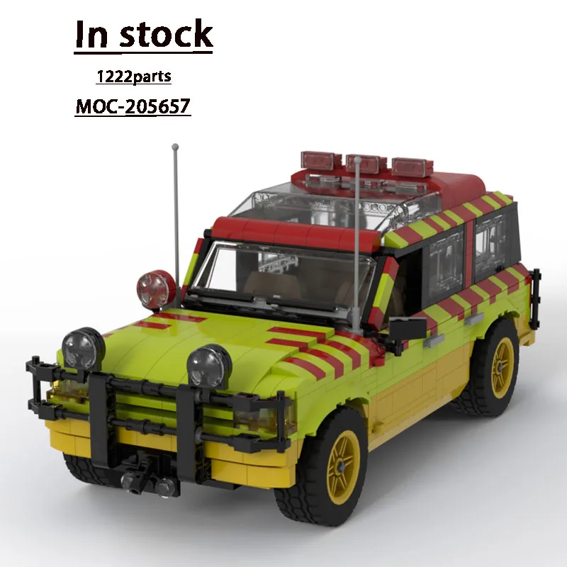 

MOC-205657 Explorer Sports Car Racing Building Block Model 1222 Parts Education Boy Kids Birthday Building Blocks Toy Gift