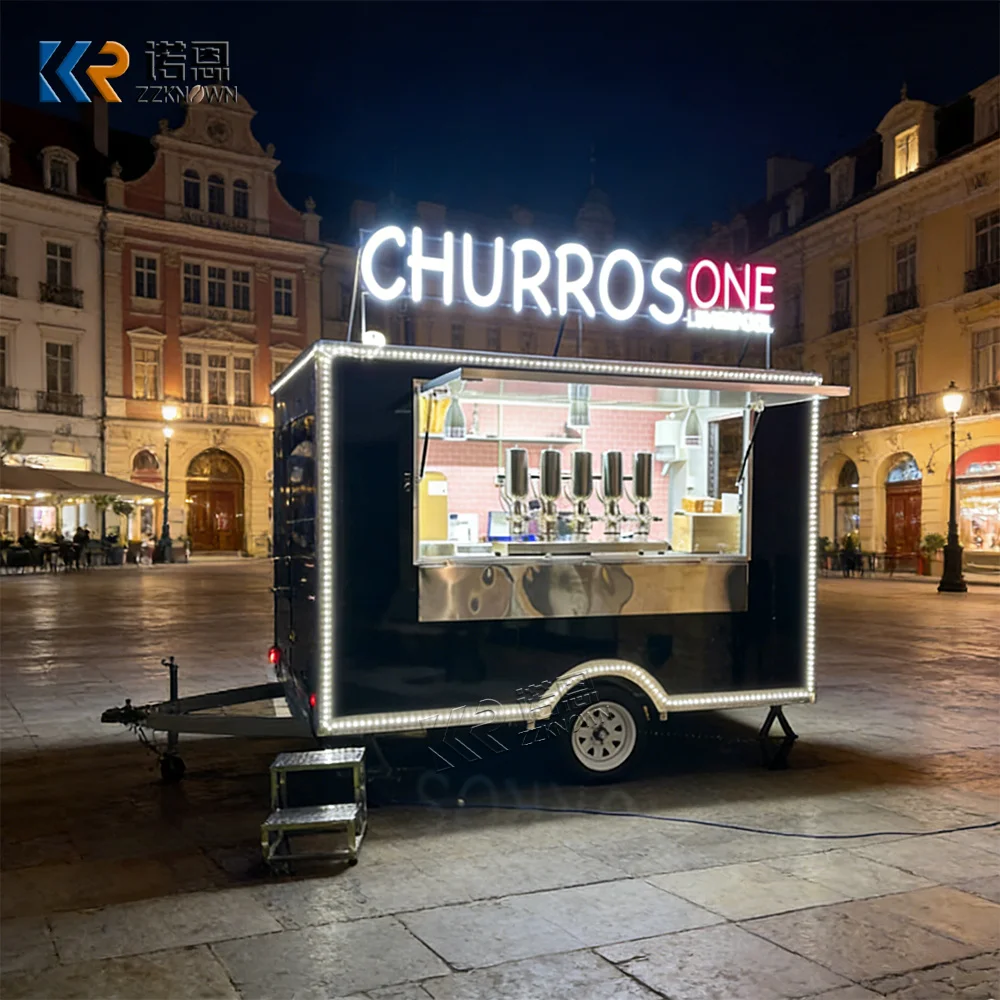 Commercial Mobile Hotdog Food Truck Factory Direct Price High Cost-Effective Street Vending Catering Cart For Wholesale Business