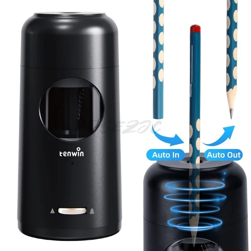 Home Office Fully Automatic Coarse and Fine Hole Electric Pencil Sharpener Pencil Sharpener Pencil Sharpener