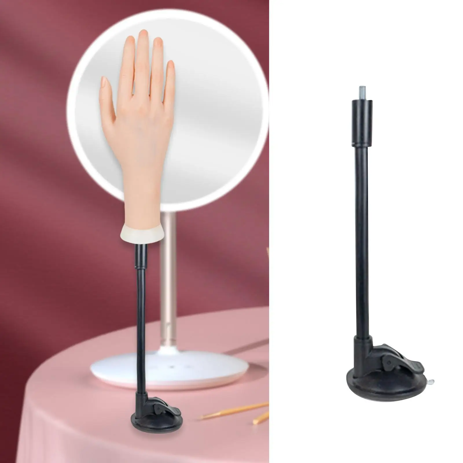Nail Practice Hand Fixing Bracket Hand Model Display Stand for Home Display