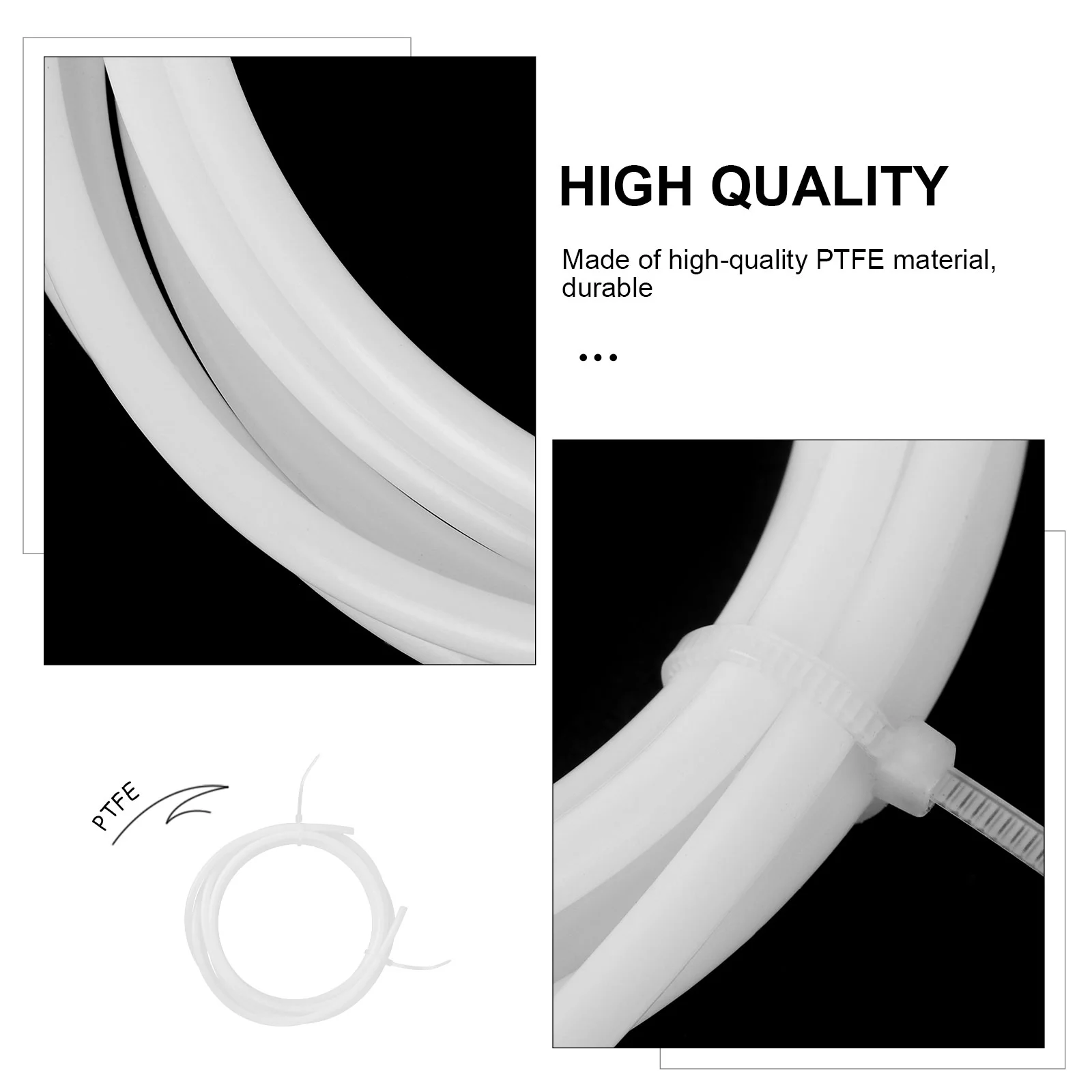 PTFE Tubing Pipe 2 Meters Tube Bowden 3D Printer 175mm Filament Outer Diameter