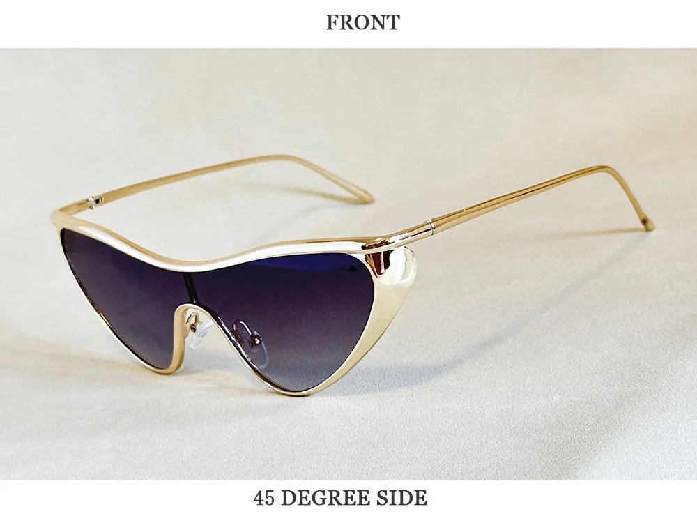 2025 mode Cat Eye Sonnenbrille Frauen Trendy Vintage Luxus Gläser Luxe Femme Lunette Soleil Femme Lentes De Sol Mujer Okulary – Detail 25