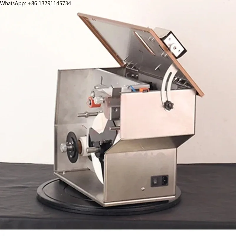 

Right Angle Labeling Machine -TBJ90 Sealing Labeler for Packing Equipment Anti-tamper Sealer Can 90 Degree Labeling Tools