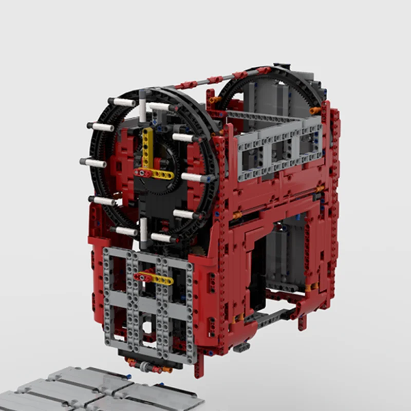 1459PCS MOC Orologio meccanico Orologio vintage Orologio a ingranaggi Modello fai da te Modello Building Blocks Giocattoli di compleanno Regalo