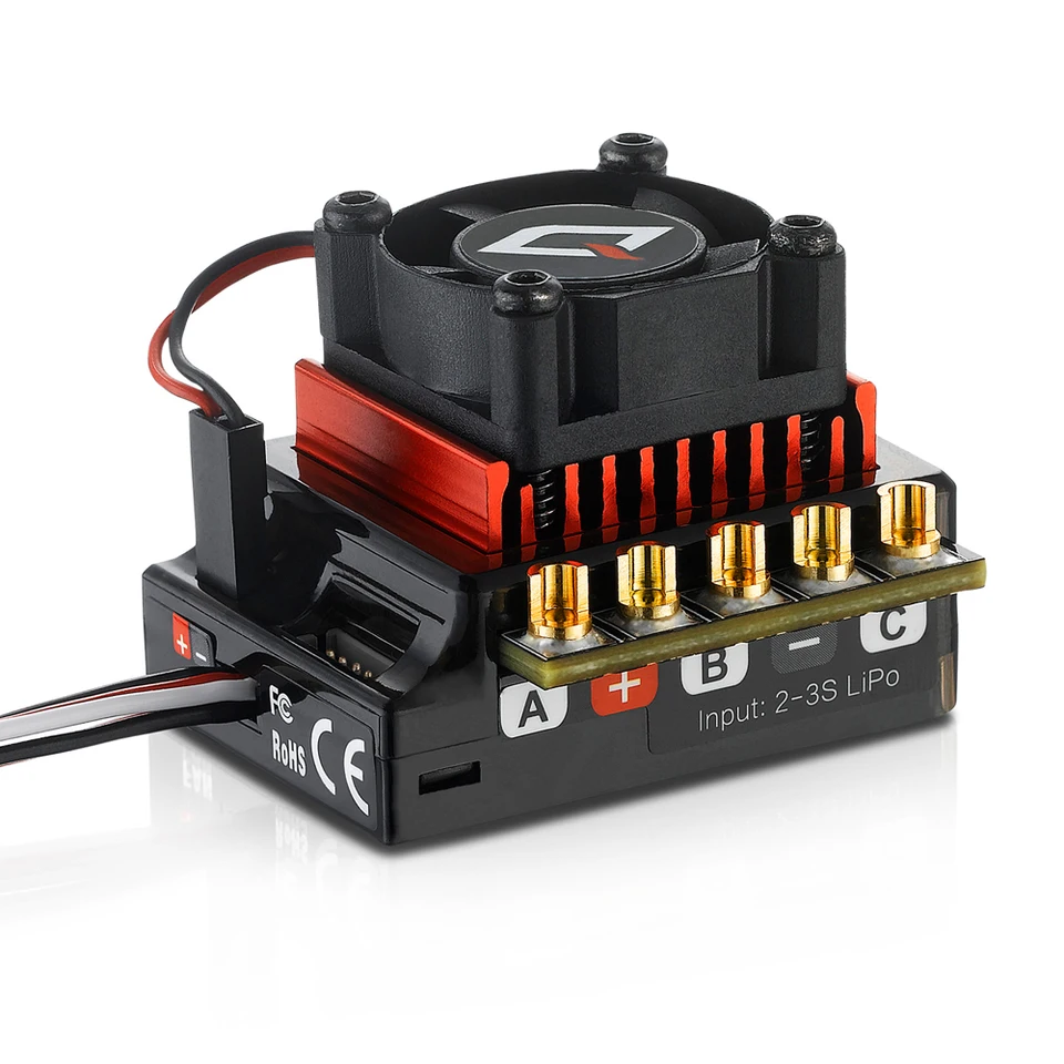 10BL120 G2 アンプ　②　ホビーウイング ブラシレス esc 　ラジコン Hobbywing QUICRUN センサー付きブラシレス 10BL120 G2 120A ESC 2-3S