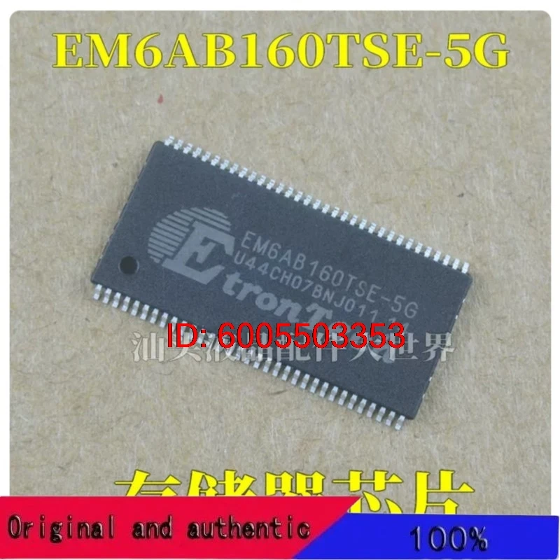 1 pcs    EM6AB160TSE-5G   TSOP66   EM6AB160TSC-5G   TSOP66    EM6AB160TSD-5G   TSOP66   100% New&original In Stock 