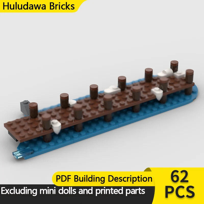 

Medieval Castle Model MOC Building Bricks Viking Village Pier Modular Technology Children Holiday Gifts Assemble Toys Suit