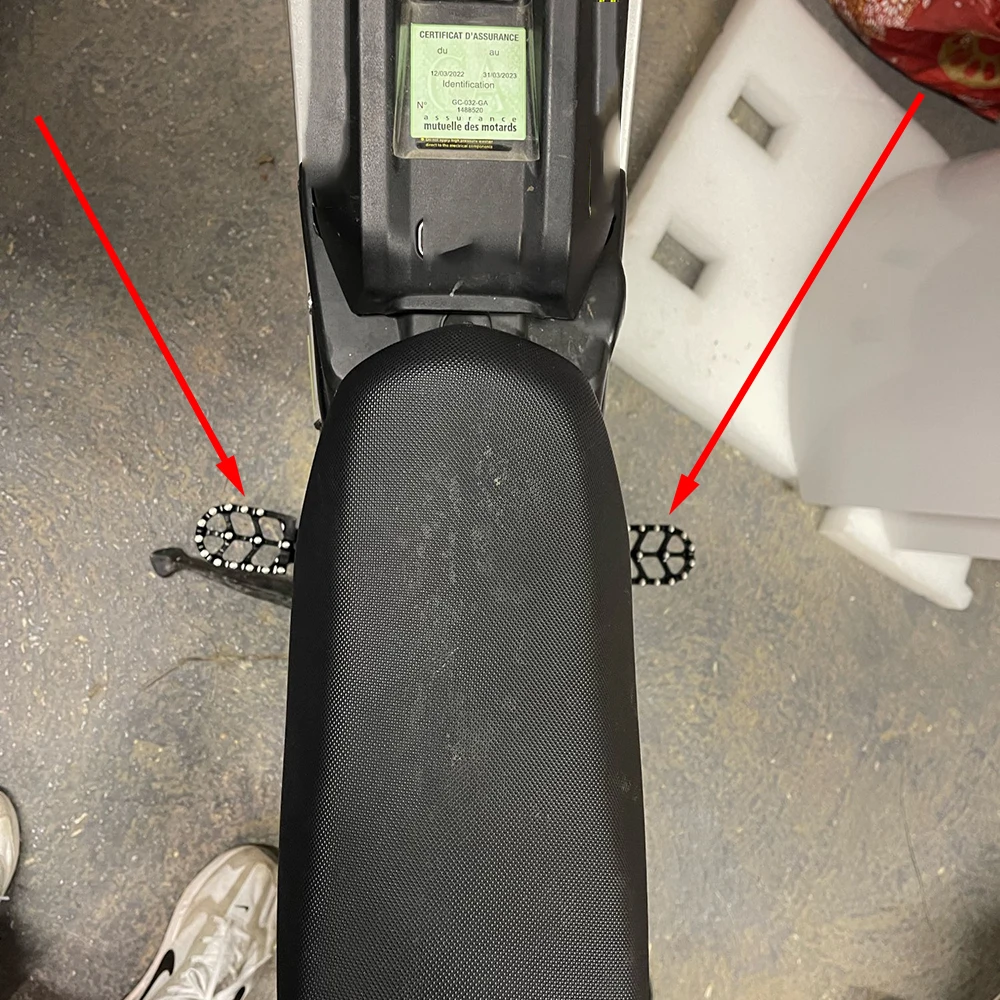 Motorrad-Zubehör Fußstützen Fußrasten Fußpedale für Sur Ron Surron Firefly Light Bee Lightbee Elektro-Dirtbike – Detail 3