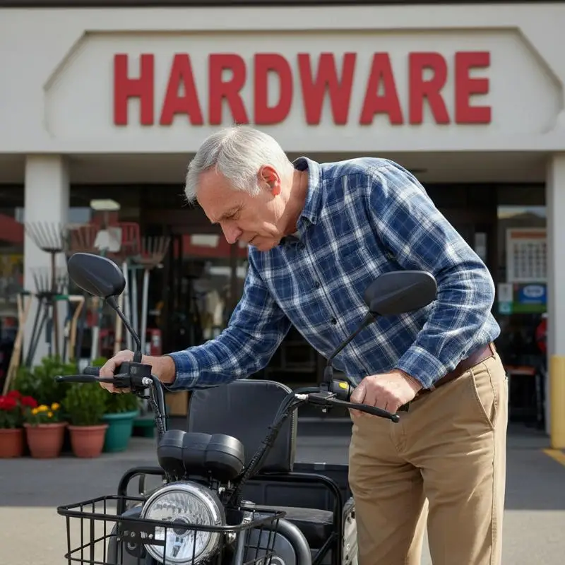 

Электрический трицикл, четырехколесный электромобиль, зеркало заднего вида с алюминиевым основанием, отражатель, зеркало для заднего хода