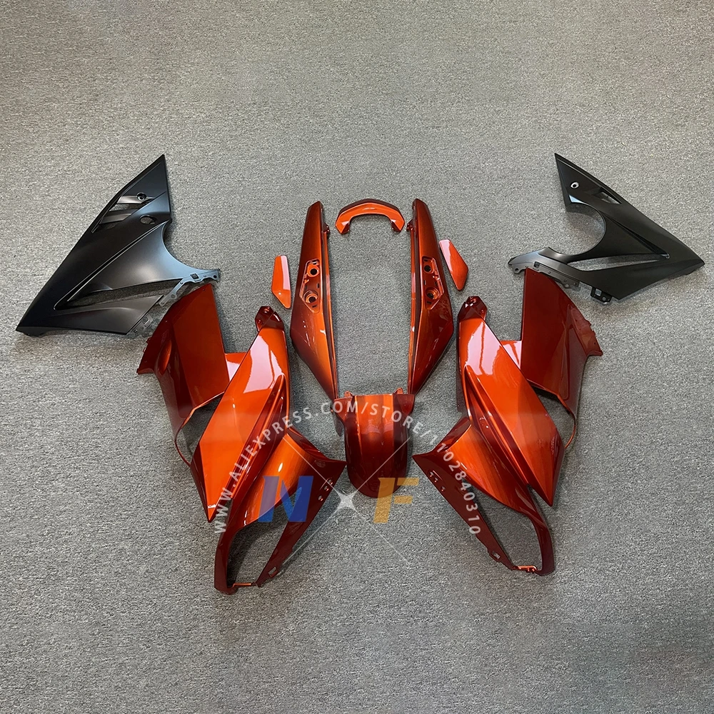For Kawasaki Ninja650R 2009 2010 2011 Fuel Black Motorcycle Fairings ER-6F 09 10 11 ABS Injection Fairing Kit