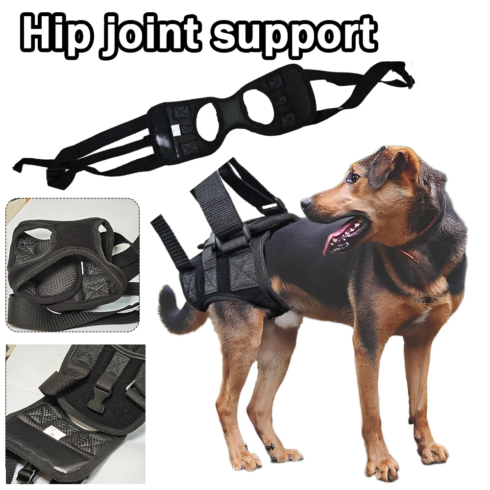 Old Dog Leg Support Belt Harness for Weakness & Disability Adjustable Pet Reduce Pain Strap Supportor Accessory Health Care